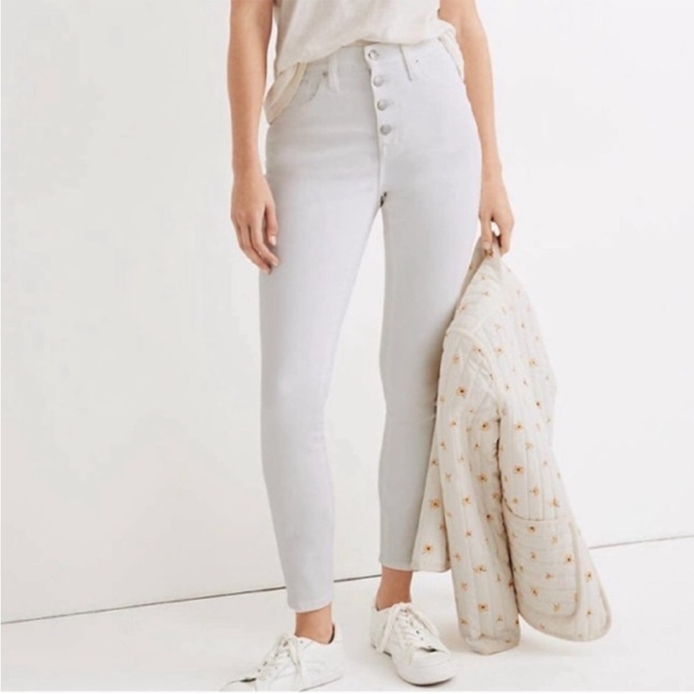Madewell curvy high rise skinny crop. Size 25P.